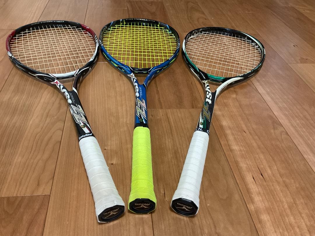 ミズノ（MIZUNO） ソフトテニス ラケット XYST ZZ　3本セット