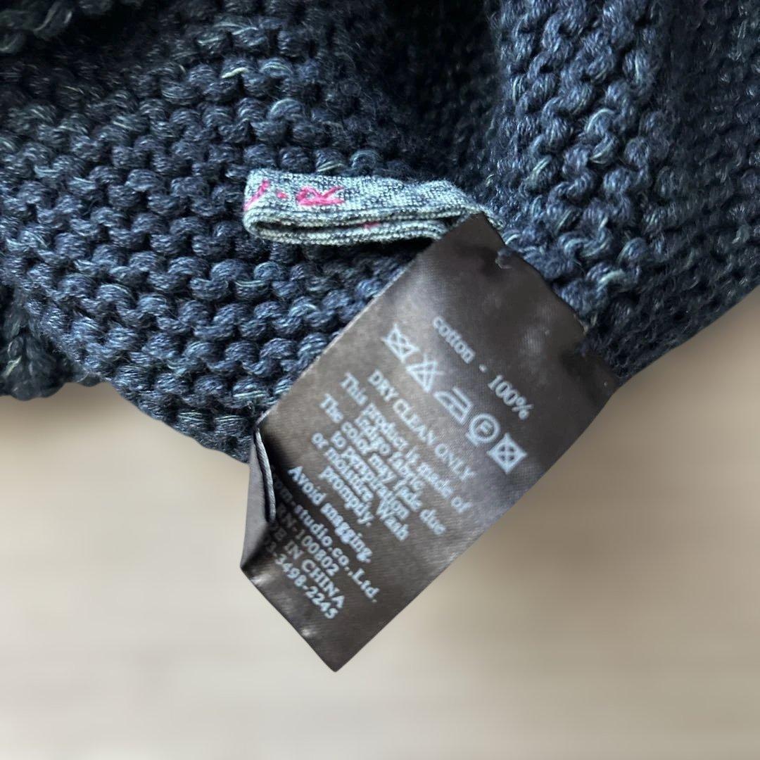 45RPM インディゴ　ニット帽　新品　タグ付き