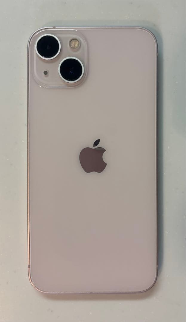 【ジャンク】iPhone13 ピンク 128GB 本体＋箱＋未使用純正ケーブル