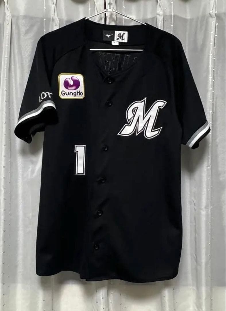 千葉ロッテマリーンズ ビジター ユニフォーム 藤原恭大 M