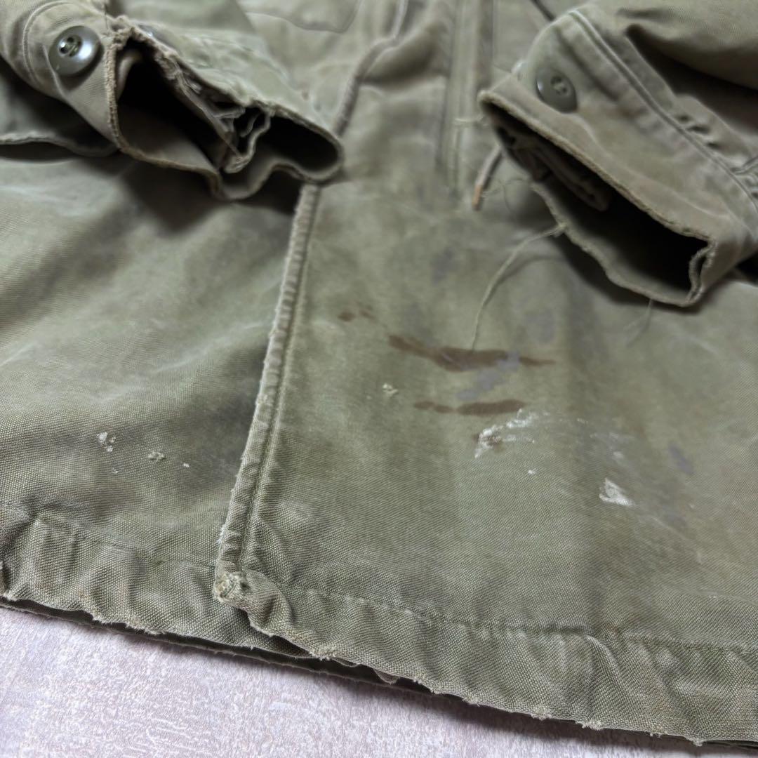 【初期型 米軍実物】50s US.ARMY M-51 CROWN製 アルミジップ