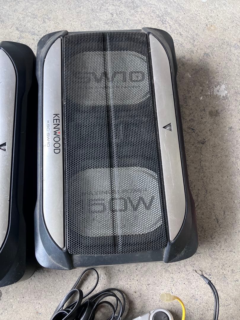 ケンウッド　サブウーファー　sw10 2台セット