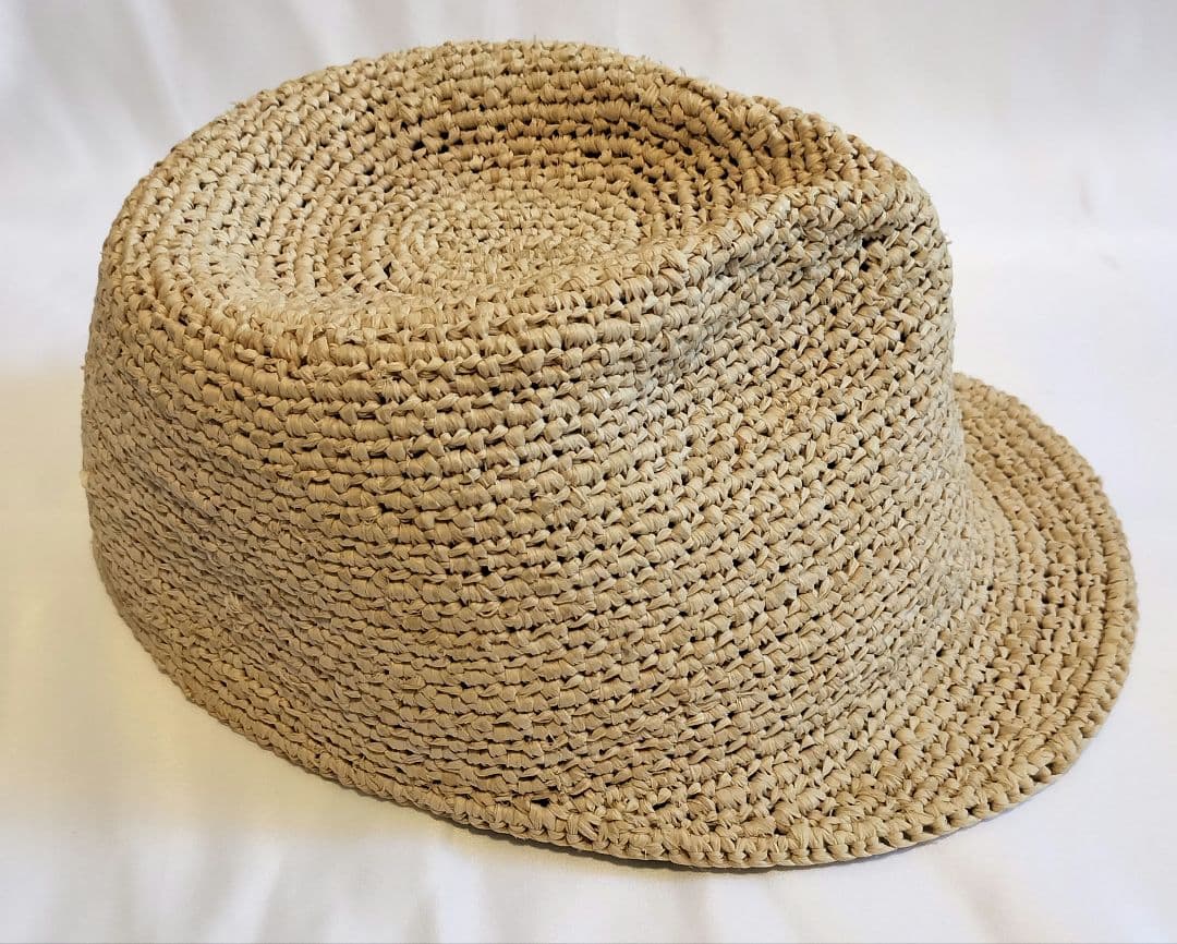 希少！ヘレンカミンスキー　中折れ　キャップ　ラフィア