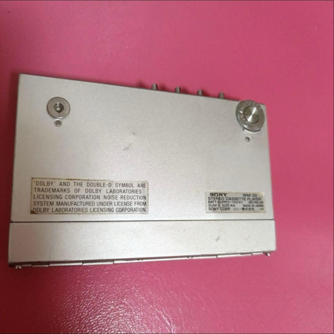 wm-20 sonyカセットウォークマン
