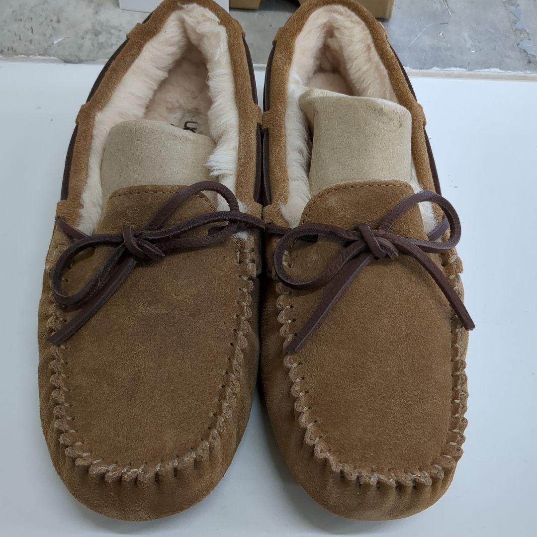 ●8/0121x17 UGG アグ スリッポン モカシン ダコタ ブラウン