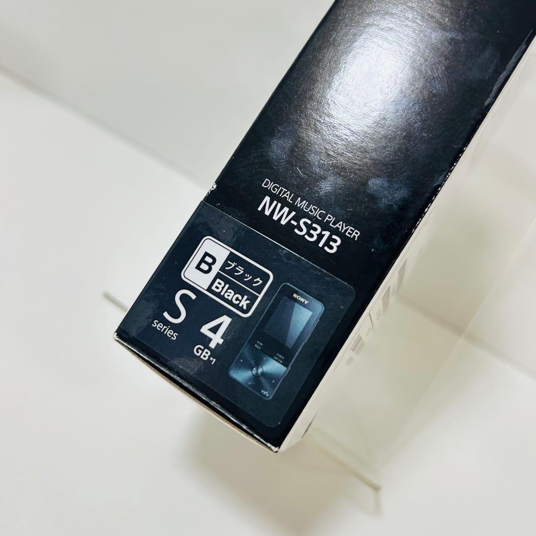 【ほぼ未使用】SONY NW-S313 デジタルオーディオプレーヤー ブラック