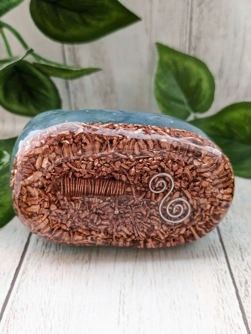 【やま】ローズクォーツの天使ちゃん形オルゴナイト☆他９点