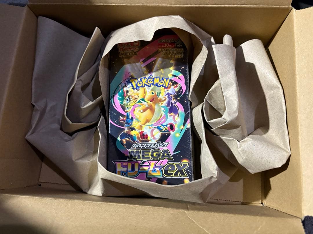 MEGAドリームEX 新品、シュリンク付き　ポケモンセンター産　即日発送可能
