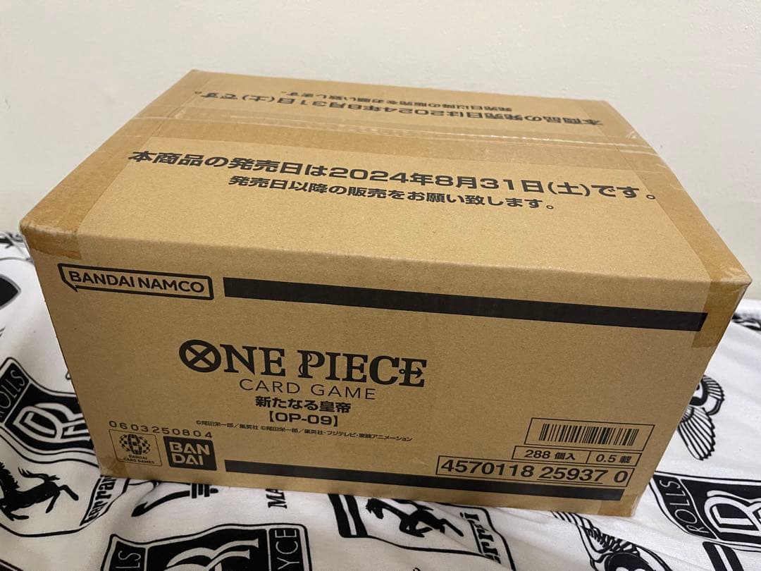 未開封ワンピースカードゲーム 新たなる冒険OP-09 1カートン
