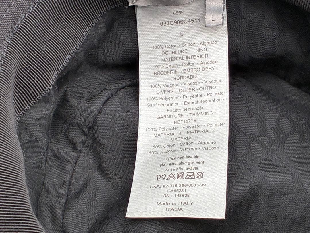 Christian Dior ハット メンズ 【古着】【中古】【送料無料】