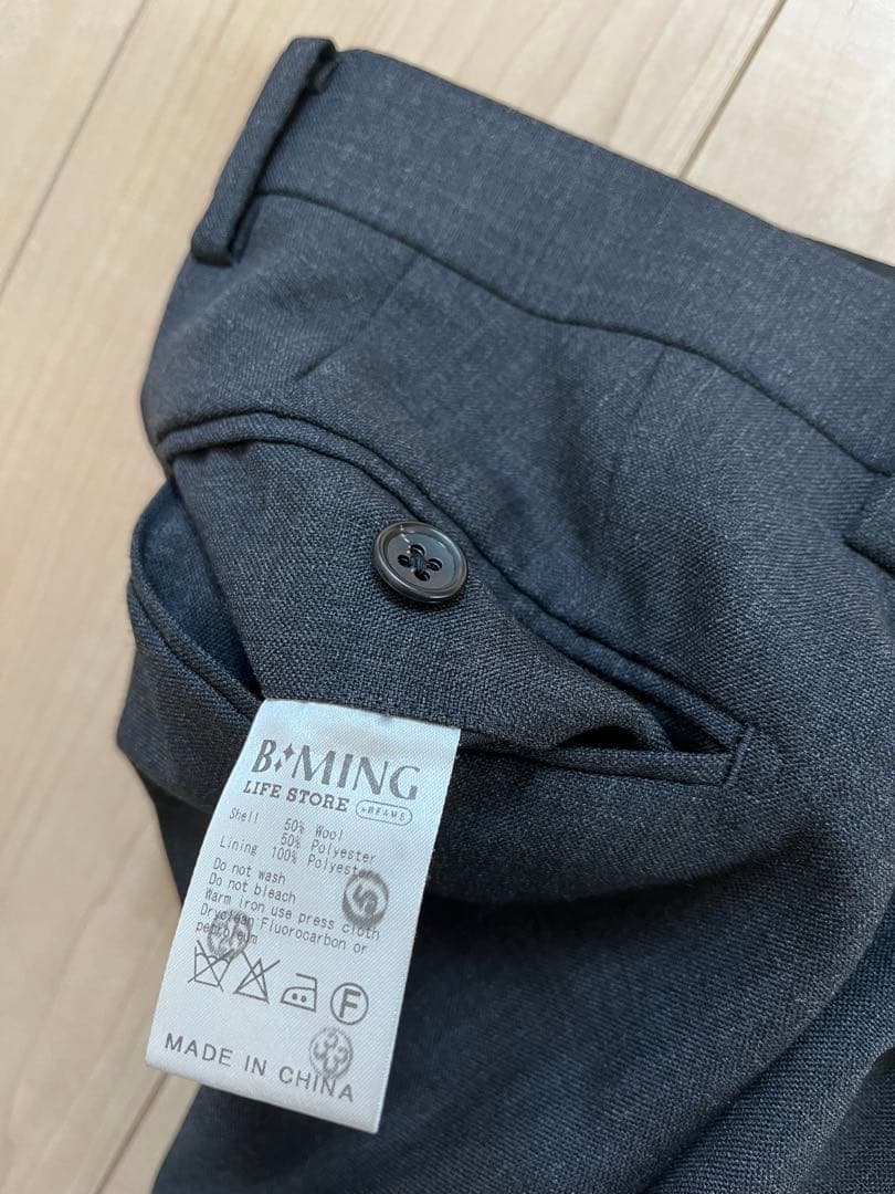 B:MING BY BEAMS スーツ セットアップ Gray 46 ビーミング