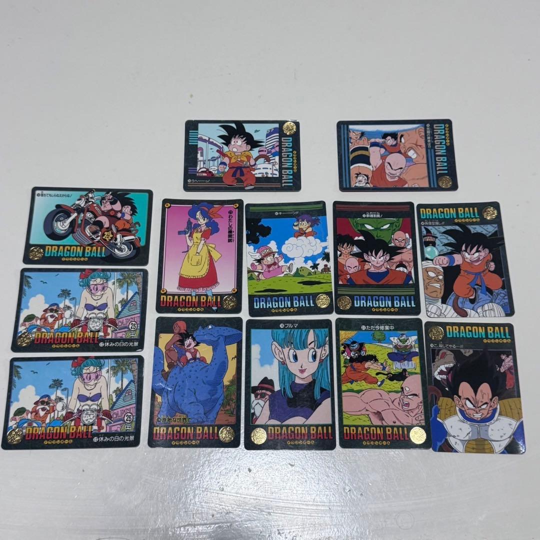 カードダス　ドラゴンボール　ビジュアルアドベンチャー　ノーマル13枚