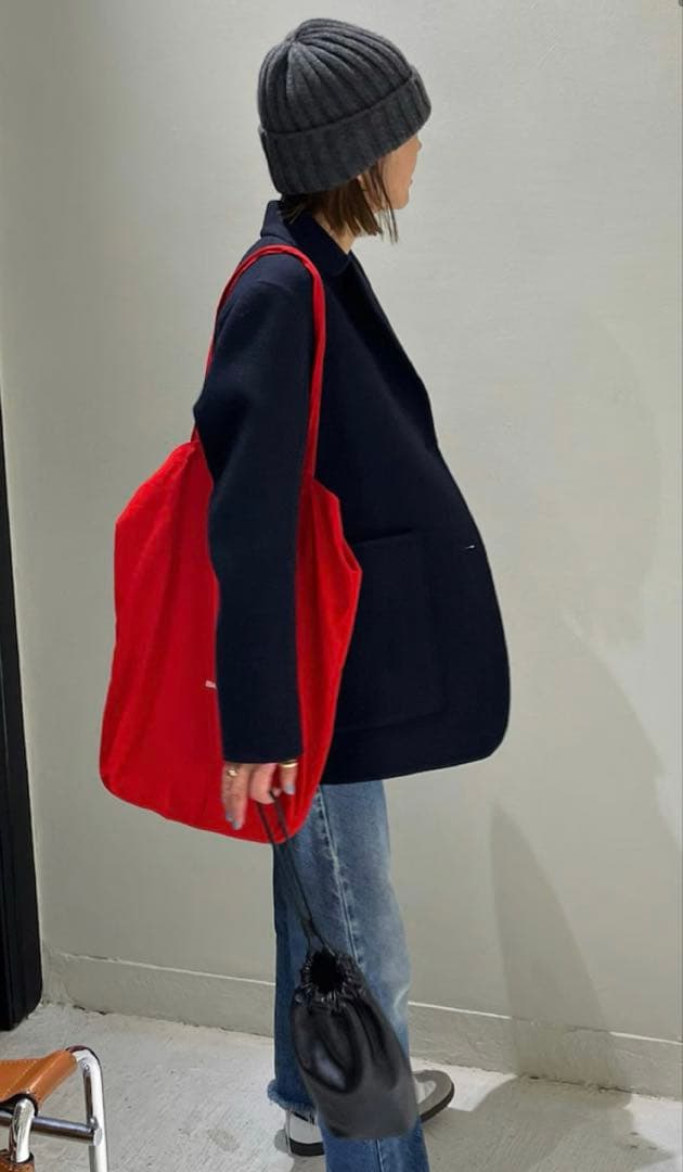 BACCA ライトメルトンダブルフェイス テーラードジャケット