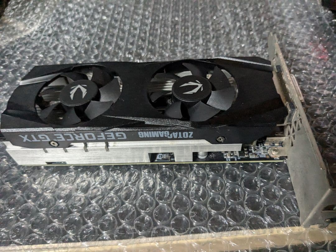 zotac gtx1650 4GB 本体フルハイトブラケットのみ