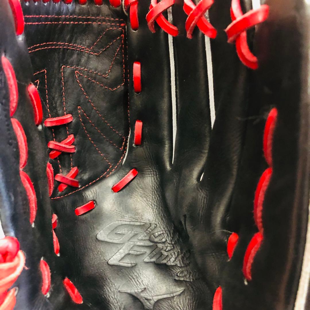 F243◽️MIZUNO◽️ミズノ　オーダーグローブ　グローバルエリート　刺繍有り