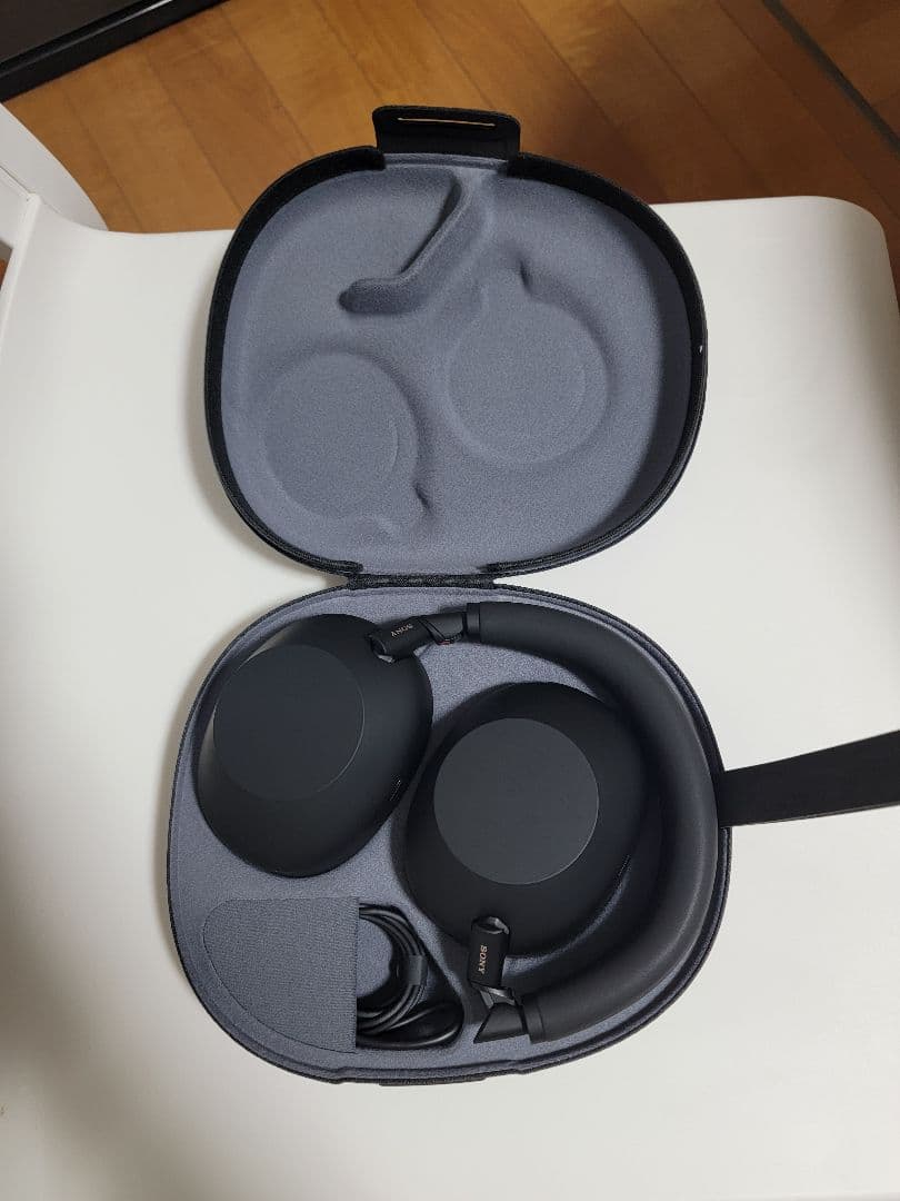 SONYワイヤレスノイキャンステレオヘッドセットWH-1000XM6黒