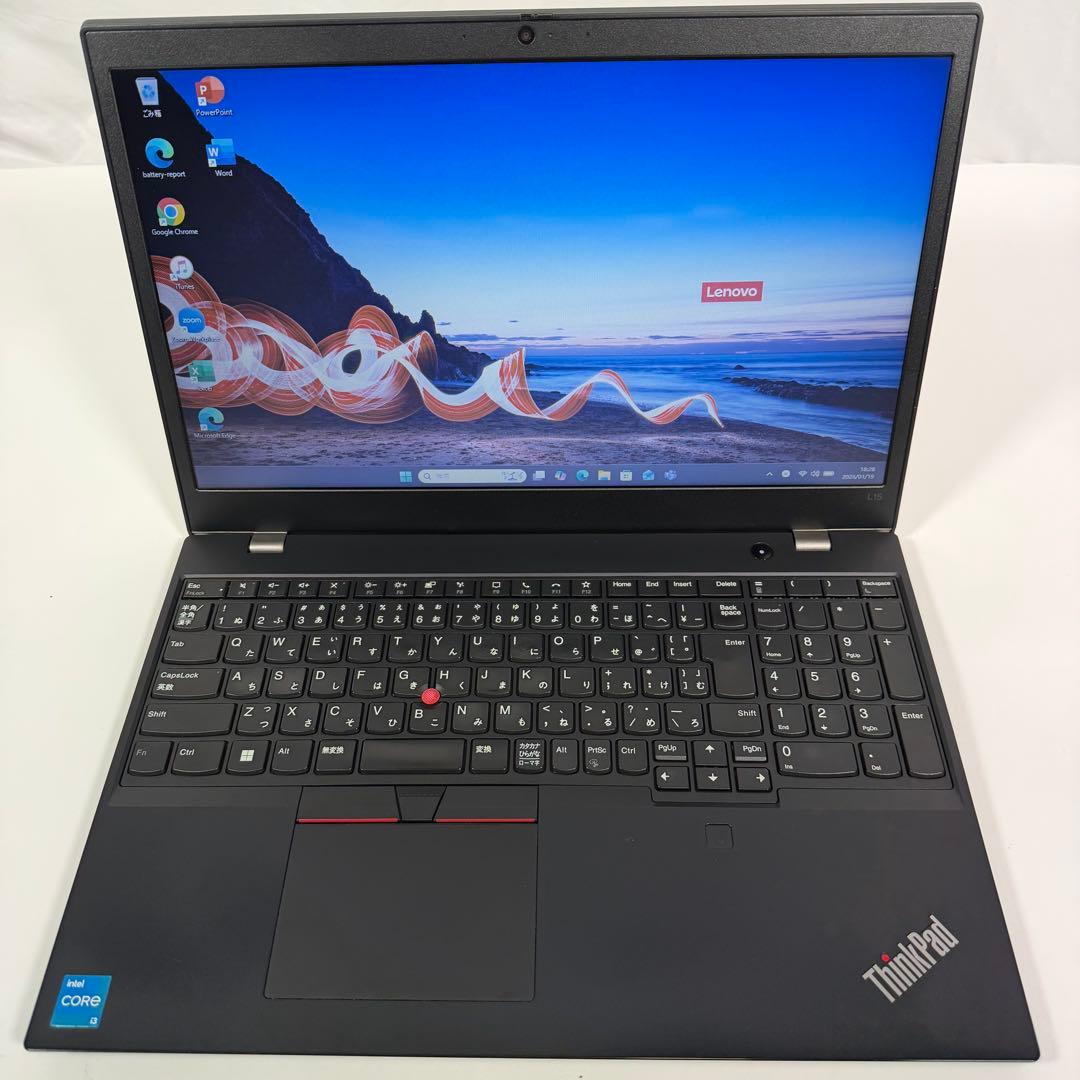 Windowsノート本体 57.Lenovo ThinkPad L15 Gen2 8G/256G