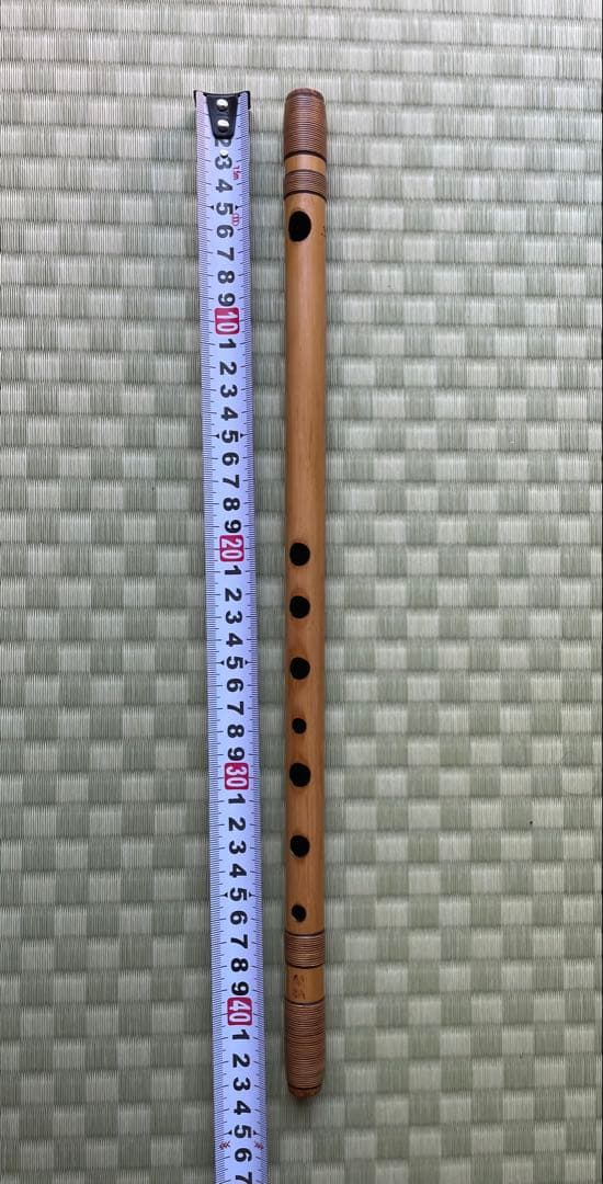 篠笛 蘭情7本調子ケース付