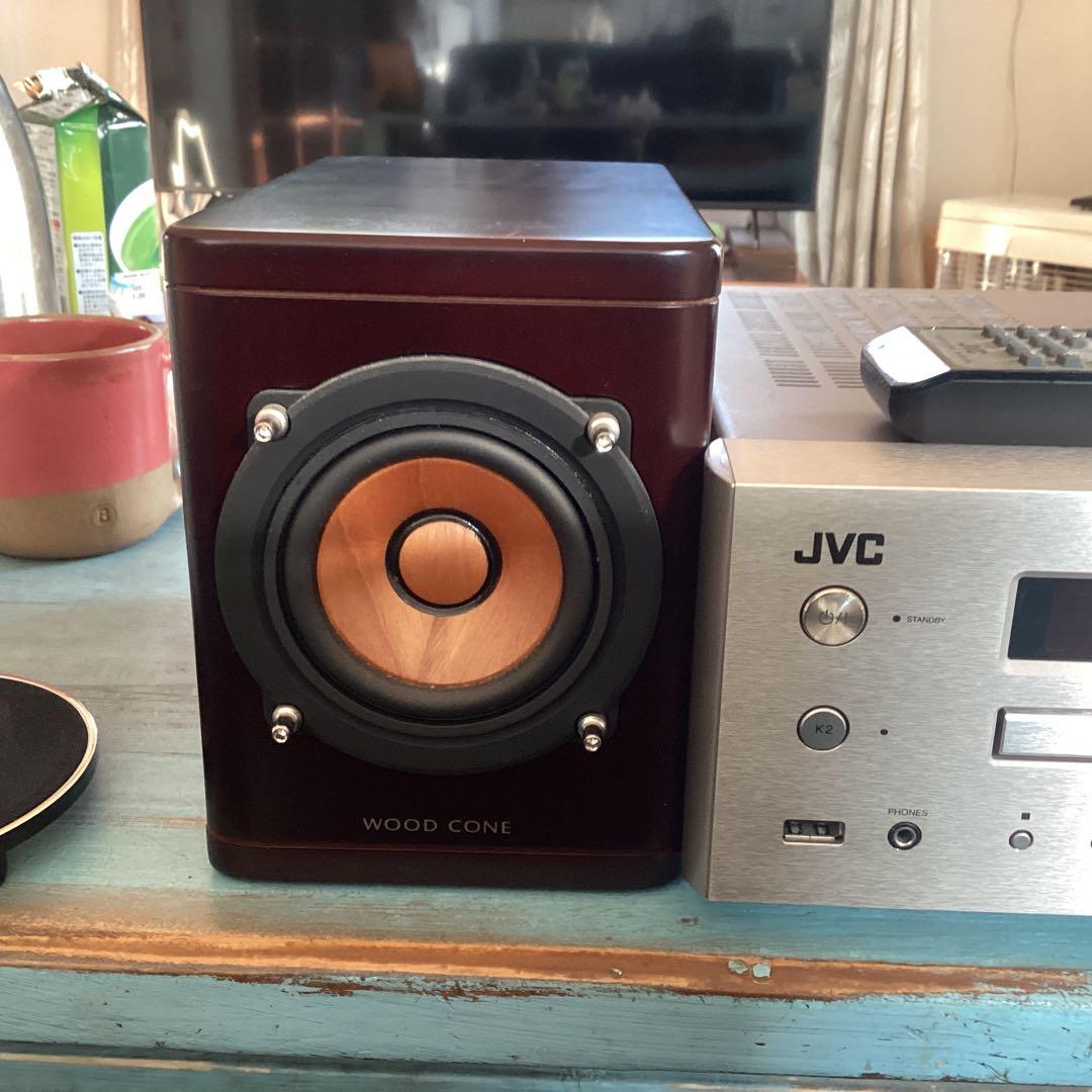 【売約済み】専用・JVCケンウッド コンポ EX-HR5 ウッドコーン