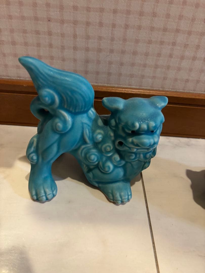 琉球ブルーシーサー小 MKCafe ウミカジテラス 沖縄ワールド