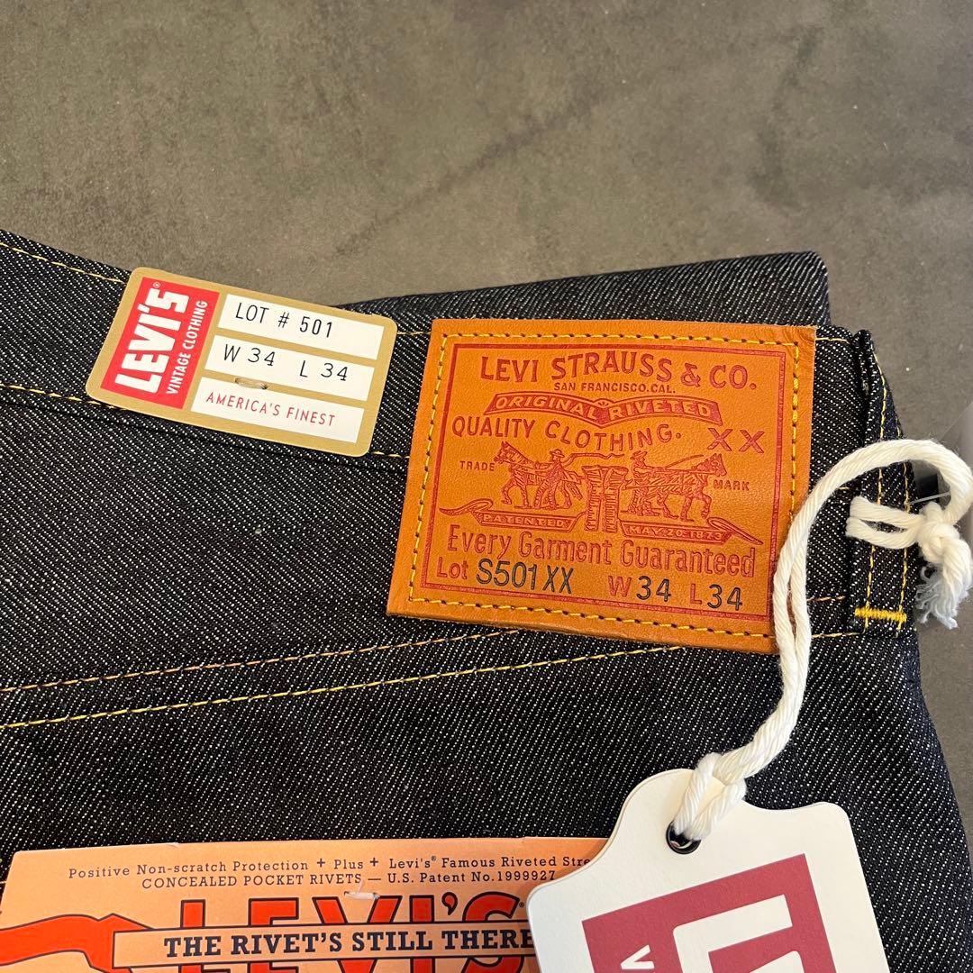 パンツ LEVI'S VINTAGE CLOTHING S501XX 1944 W34