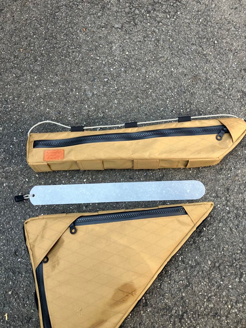 ハンドメイド　上下分割式フレームバッグX-PAC フレーム49