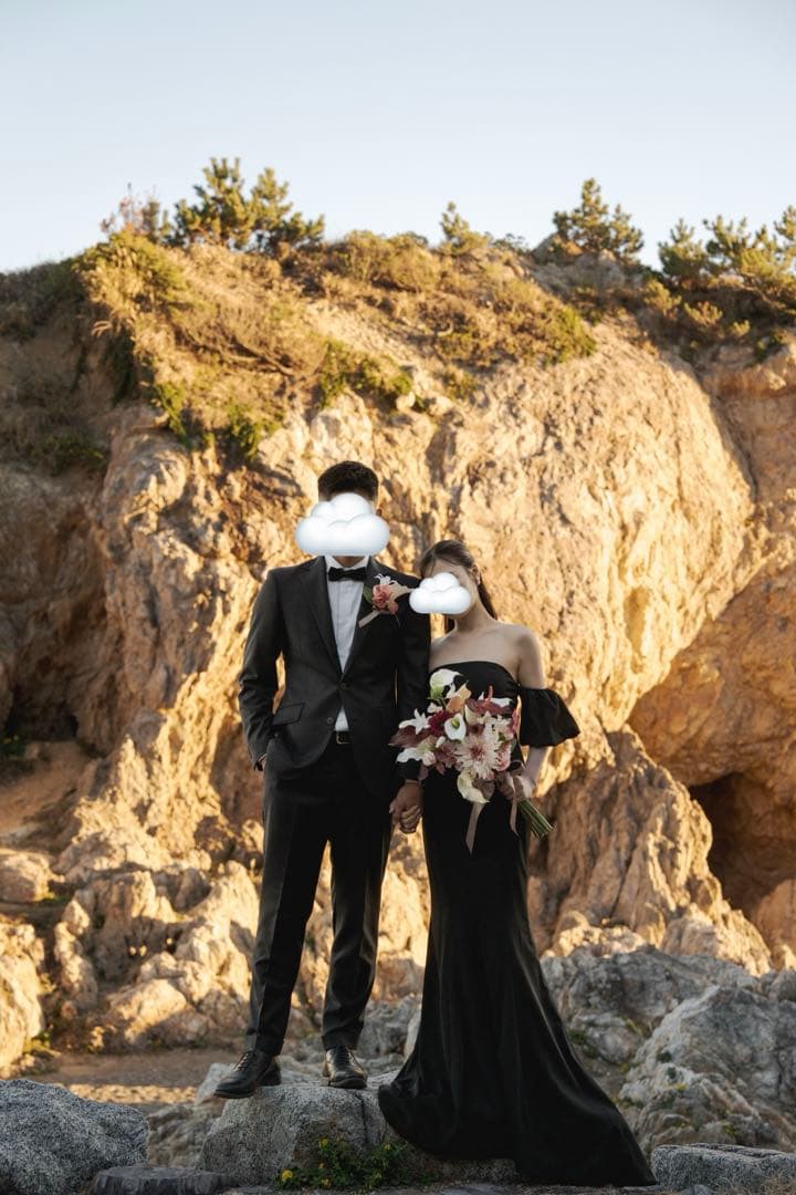 dressproduction ソフトマーメイド ドレス （W225BK）