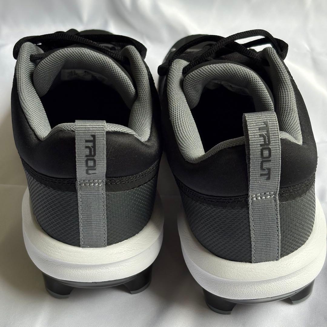 【新品】NIKE 野球スパイク　26.5cm ブラック　ホワイト　マイクトラウト