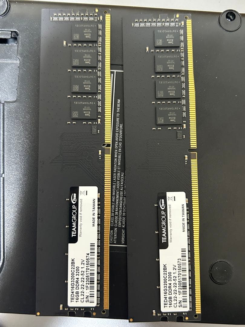 動作品　DDR4-3200 16GBx2本
