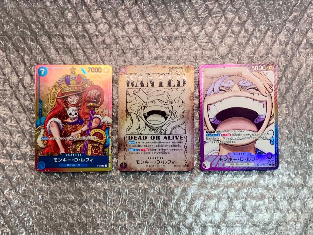 ユ*ミ様 モンキー・D・ルフィ　プロモ　手配書　SP　ニカ　リーダー　ワンピース