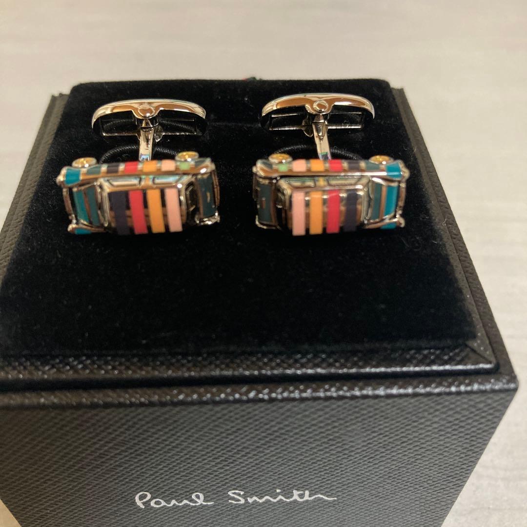 専用Paul Smith Mini カフス ミニクーパー 車 マルチストライプ