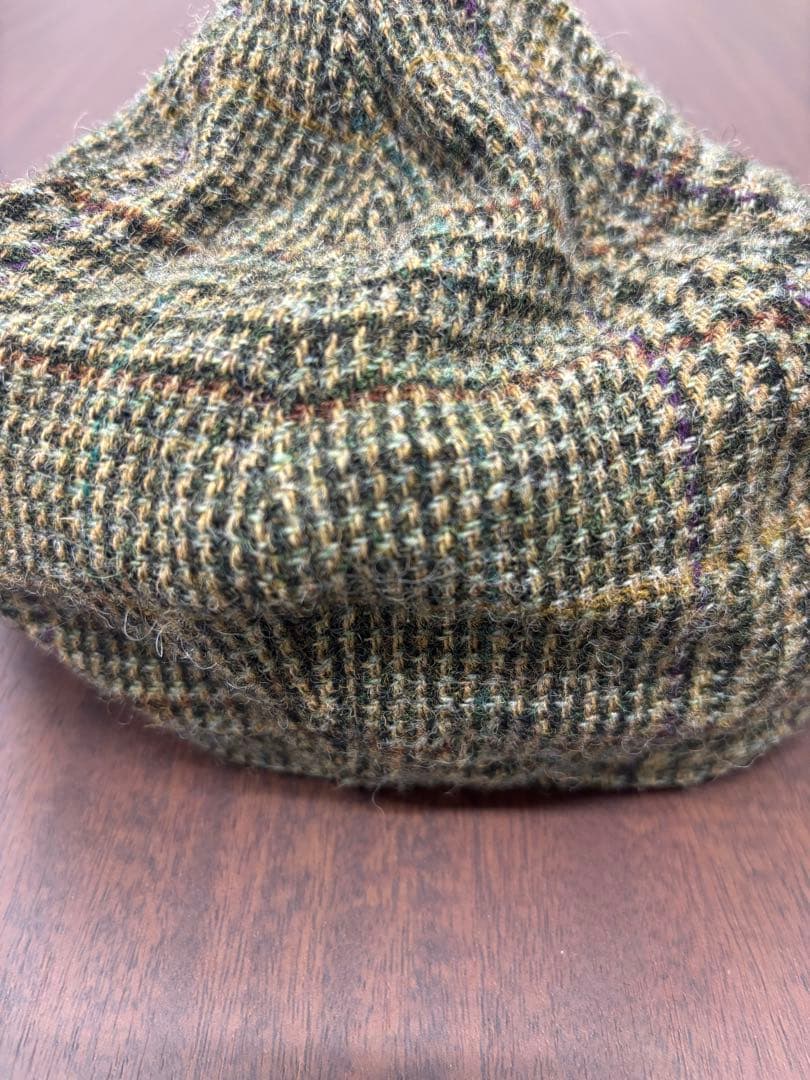 帽子 RRL GLEN PLAID NEWSBOY CAP