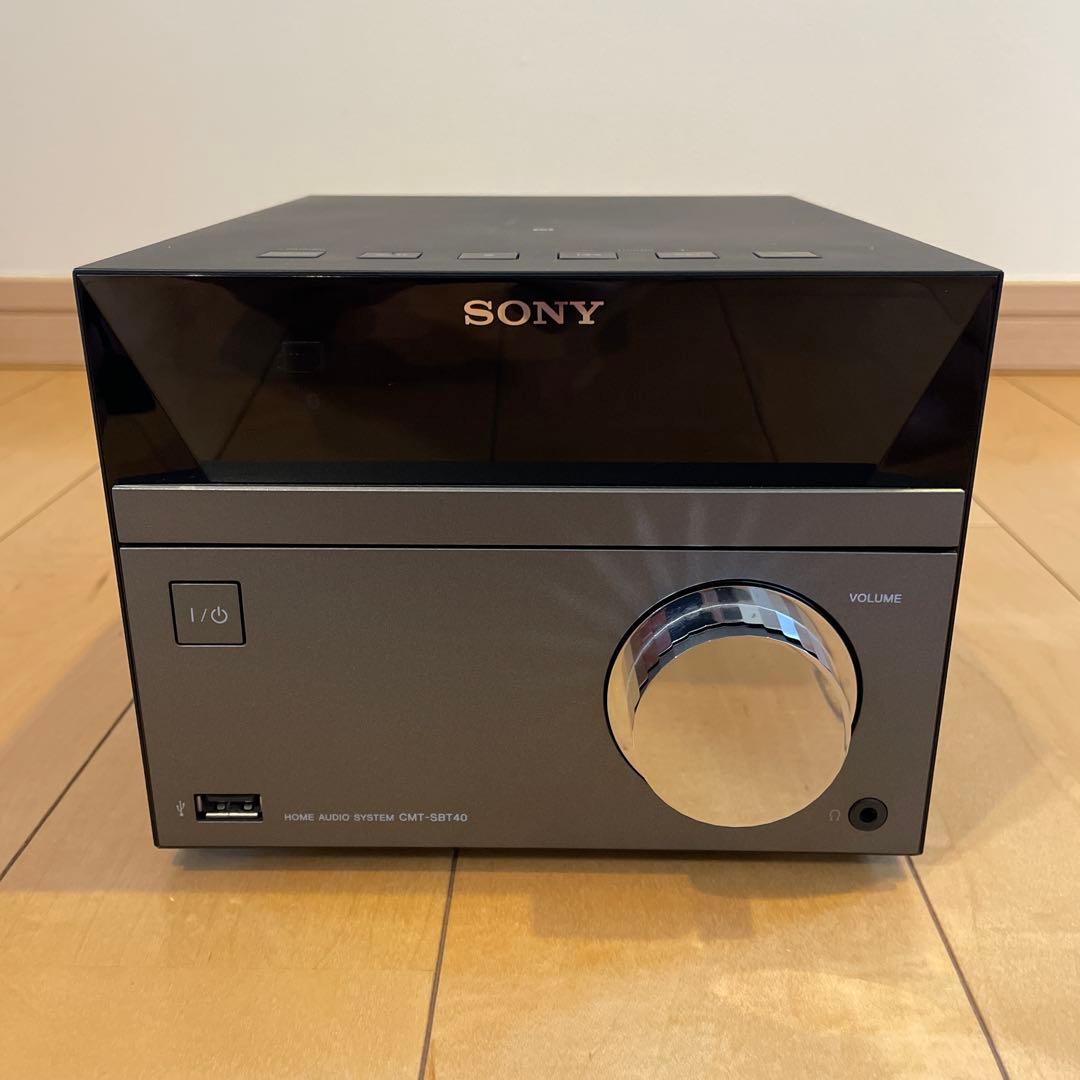 【美品】SONY CMT-SBT40 Bluetooth搭載 ソニー ミニコンポ