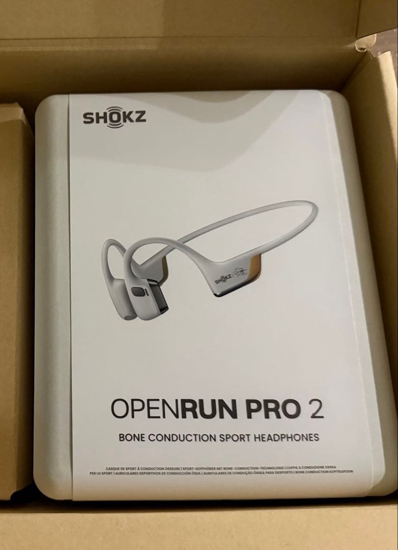 SHOKZ OPEN RUN PRO2 新品未使用　大迫モデル
