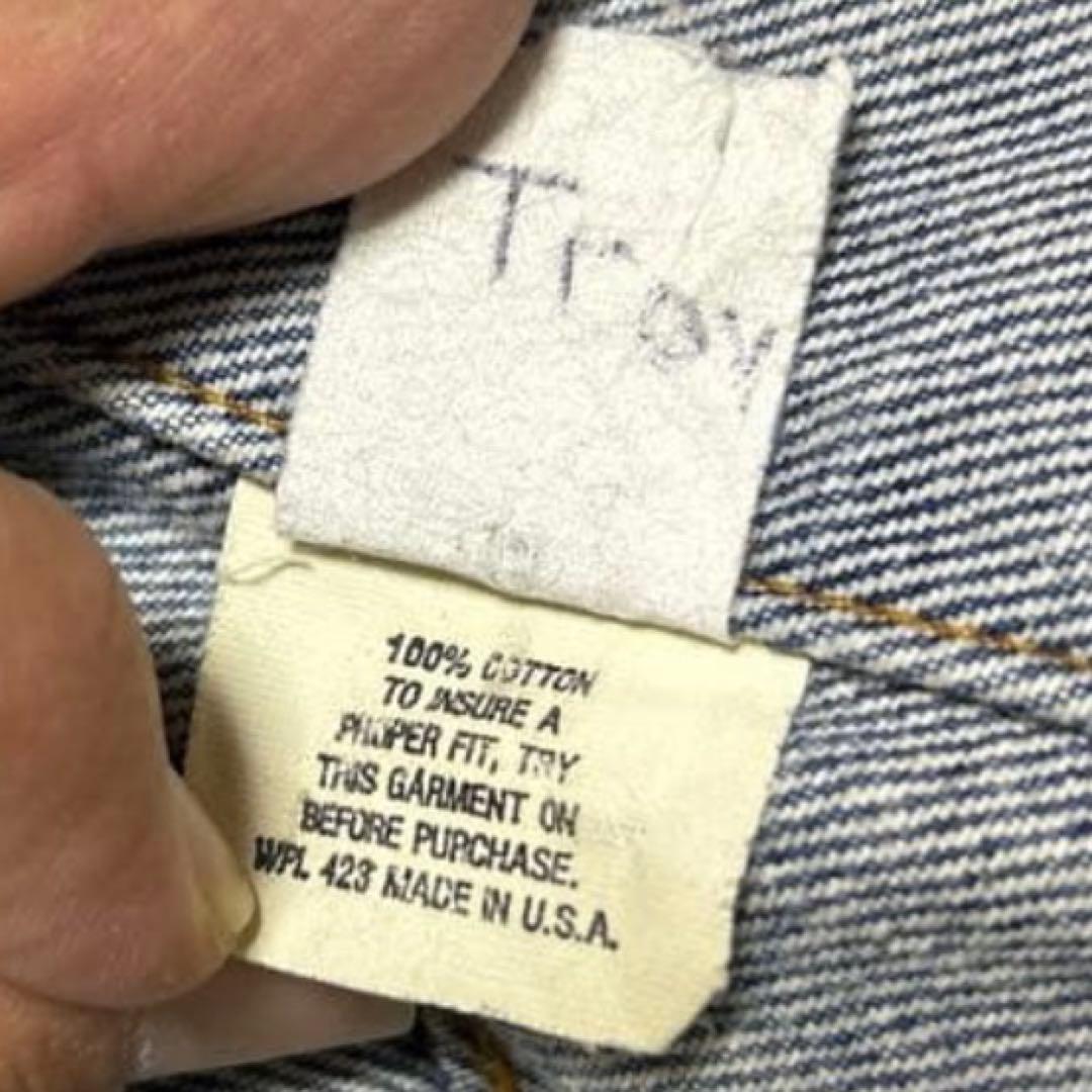 【USA製】80s ／Levi's 71506-0216／42／デニムジャケット