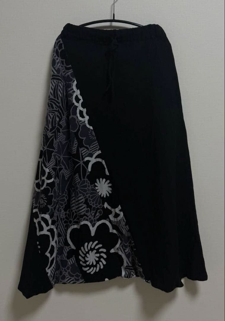 SOU•SOU 高島縮 富士（ふじ） 濡羽色　XSサイズ