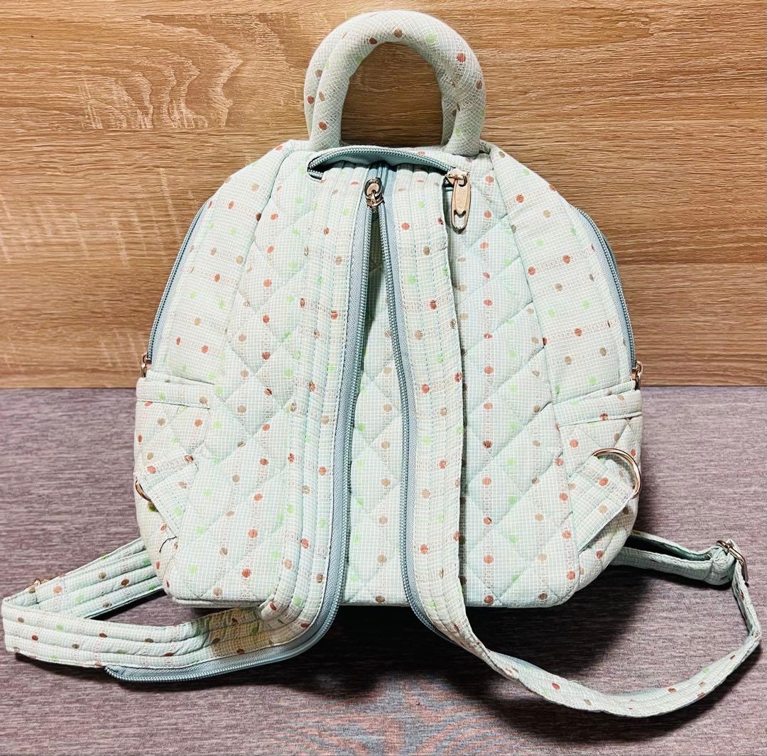 ★新作★スーちゃん＆ことり　リュック　ボディバッグ　ハンドメイド　水色系