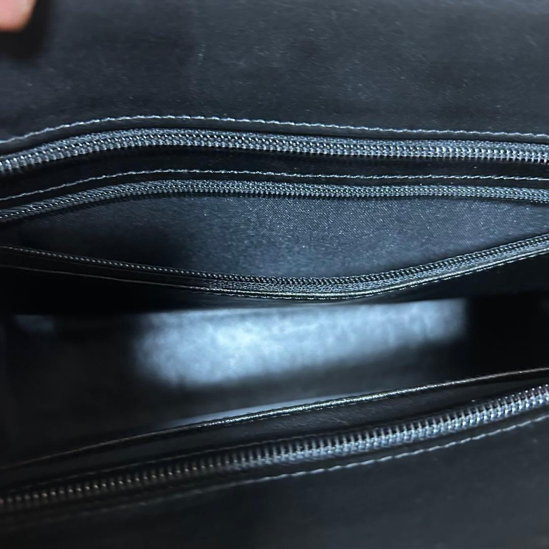 希少　ガルーシャ　エイ革　スクラッチ　ハンドバッグ　ゴールドロゴ