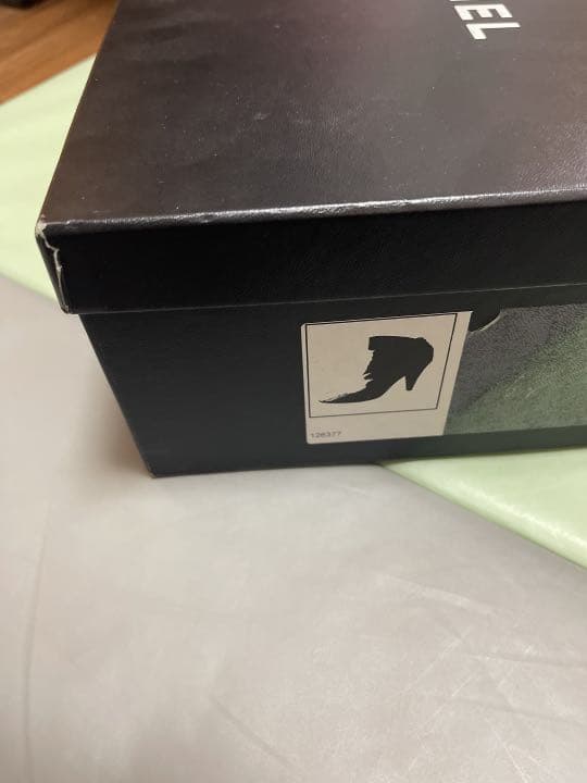 美品 CHANEL シャネル ブラック ショートブーツ ブーティ