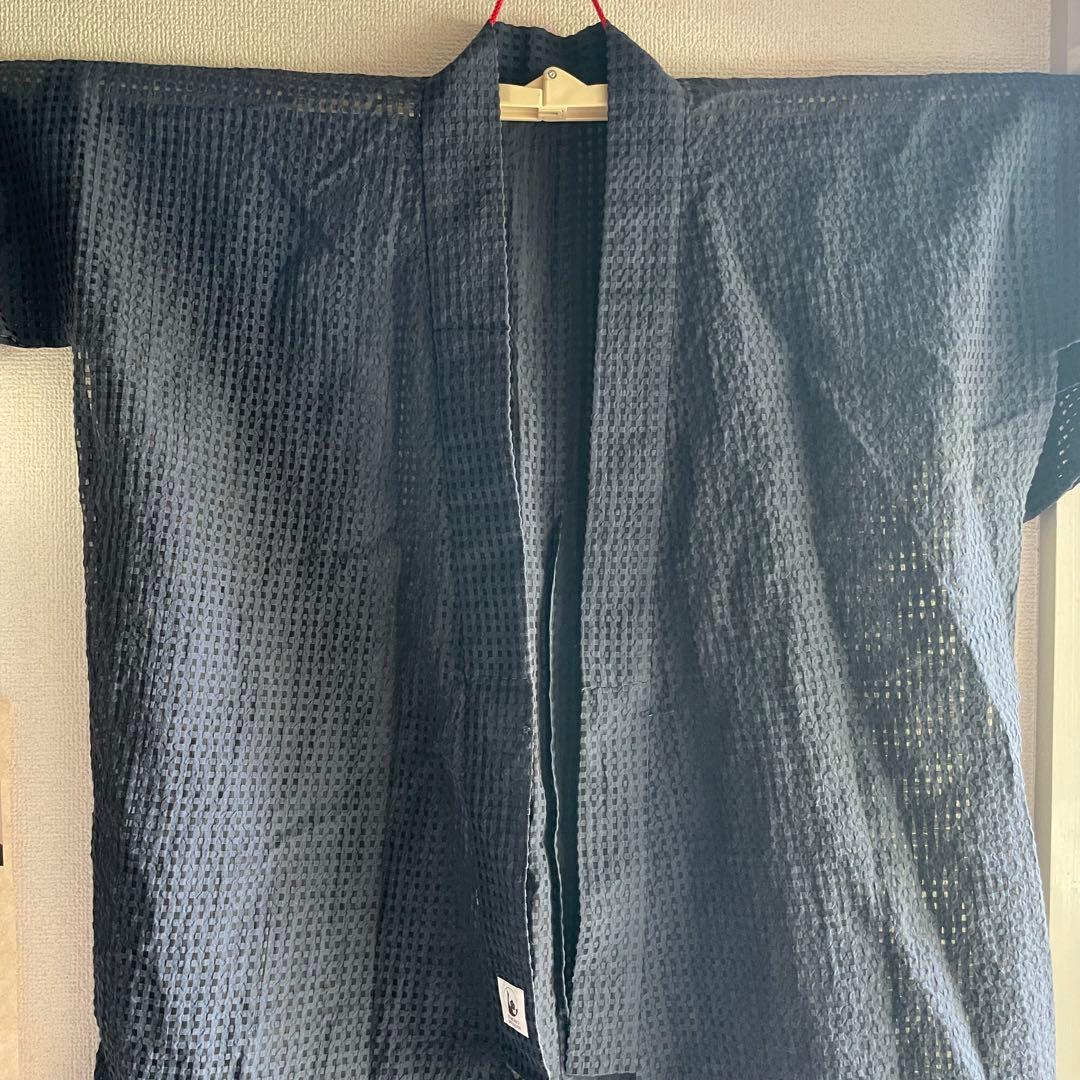 キモノモダン ワンピ襦袢 長襦袢 ネイビー