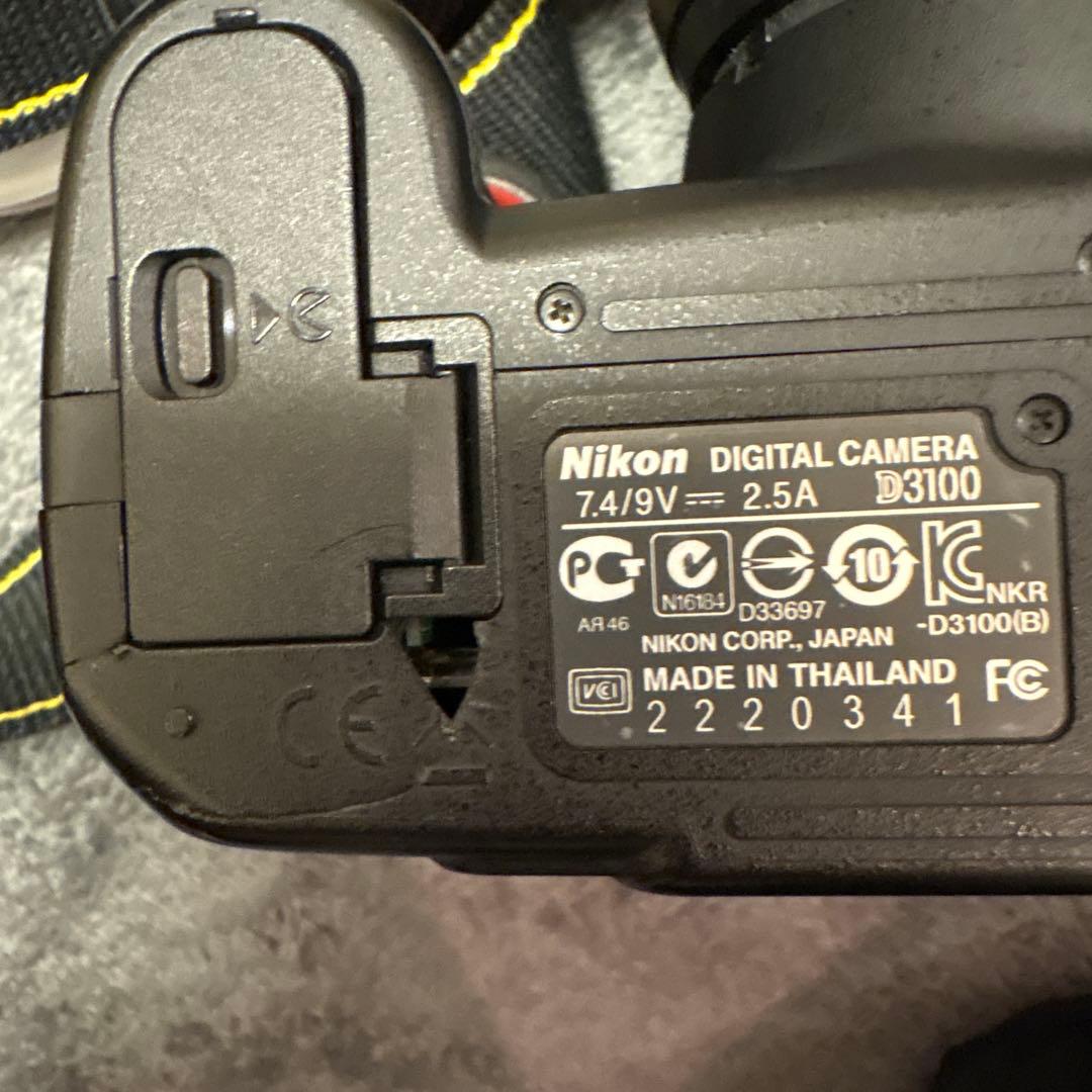 Nikon D3100 デジタル一眼レフカメラ レンズ3本