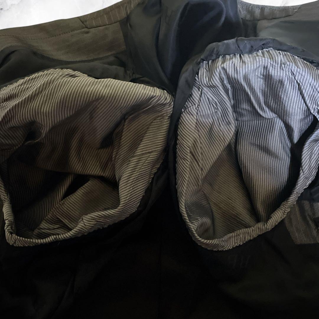 未使用級☆バーバリーブラックレーベル☆スーツセットアップ☆チャコールグレー☆M