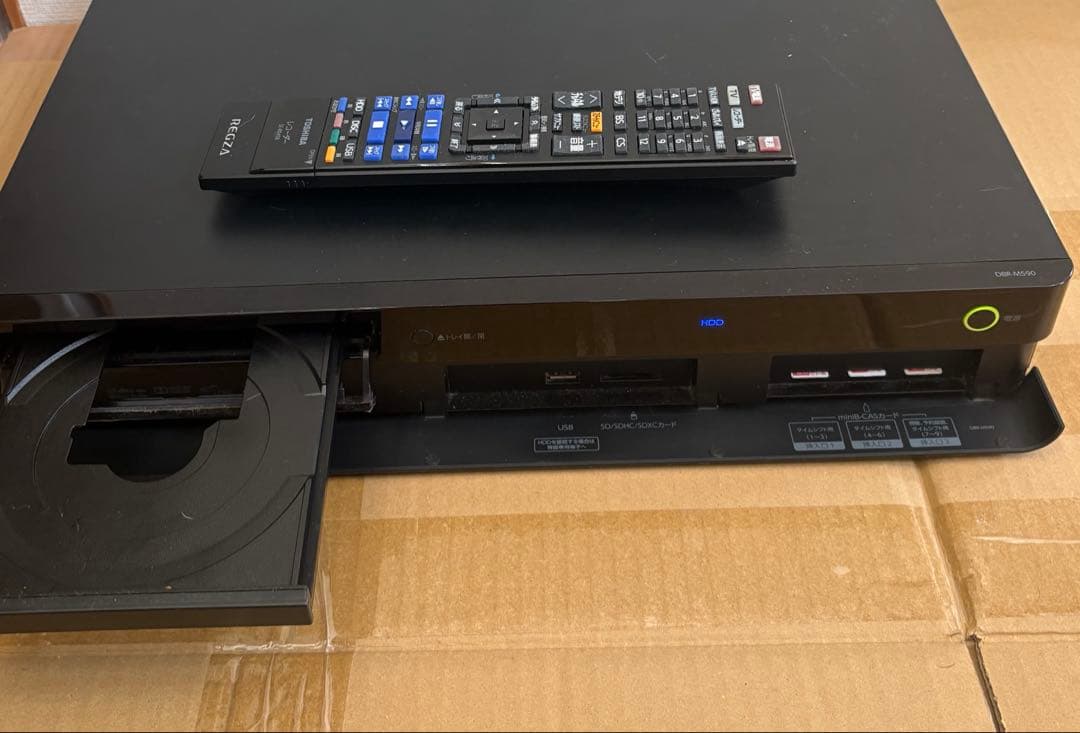 TOSHIBA REGZA DBR-M590ブルーレイレコーダー　タイムシフト