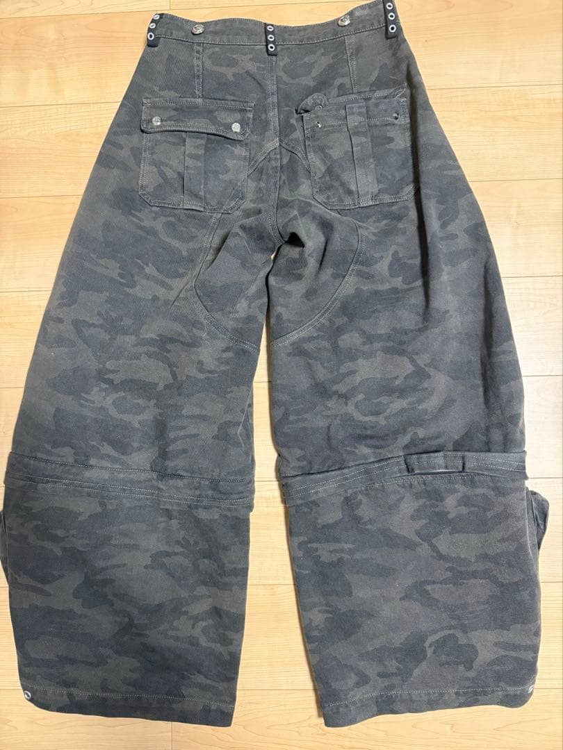 パンツ Personsoul Brown Camo Overalls