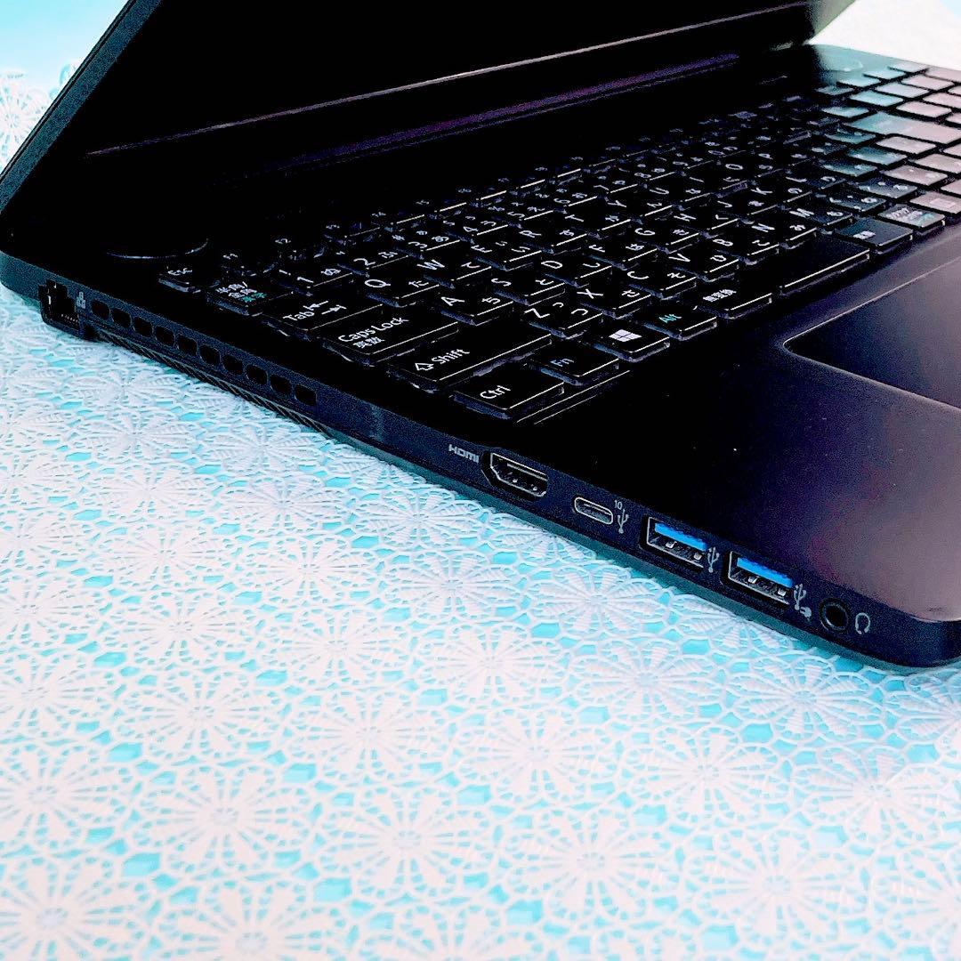 Corei7❣️大容量1TB✨️薄型ノートパソコン✨️おしゃれ黒ブルーレイ✨️カメラ付き