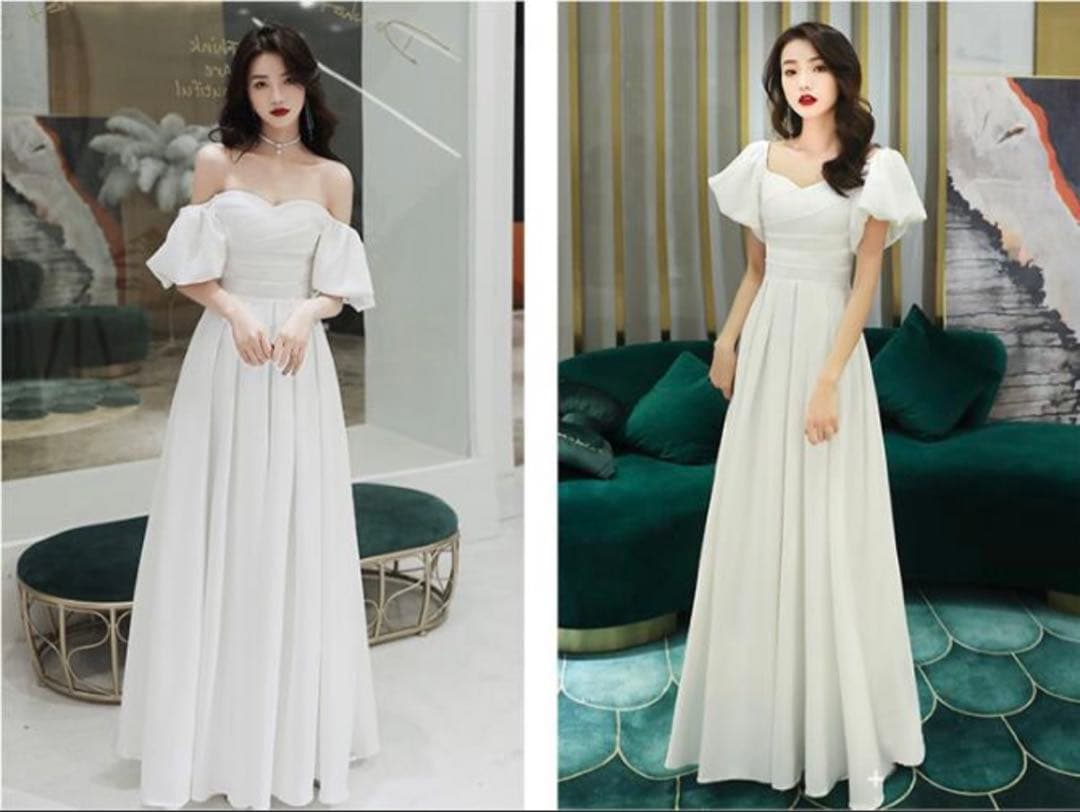 リンリン☆　前撮りドレス2点