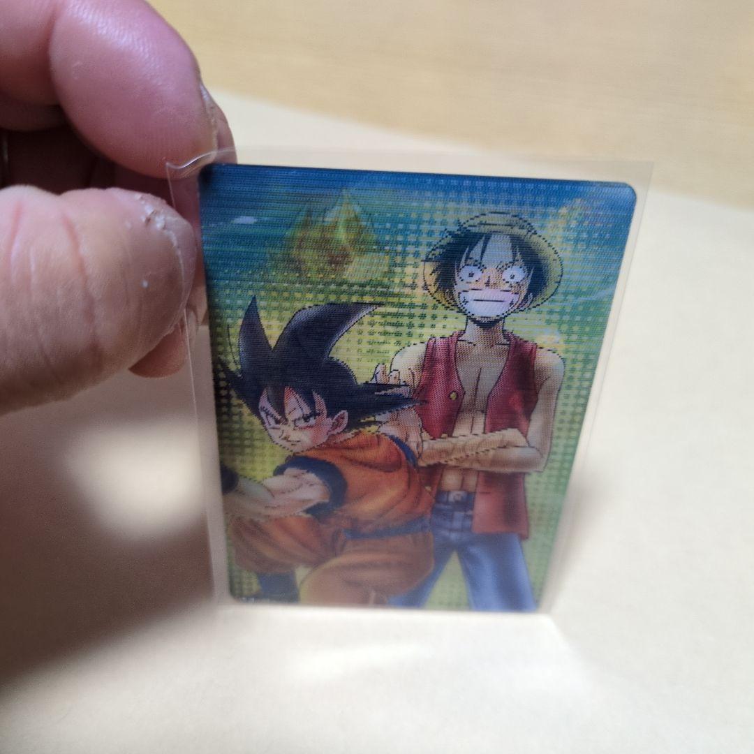 新品未開封　ドラゴンボール　ワンピース 40th コラボカード　孫悟空　エース