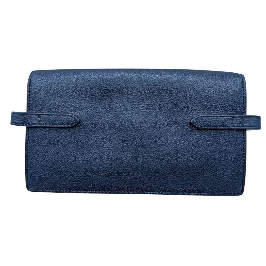 ラルフローレン/PoloIDレザークロスボディ クラッチ ショルダーバッグ