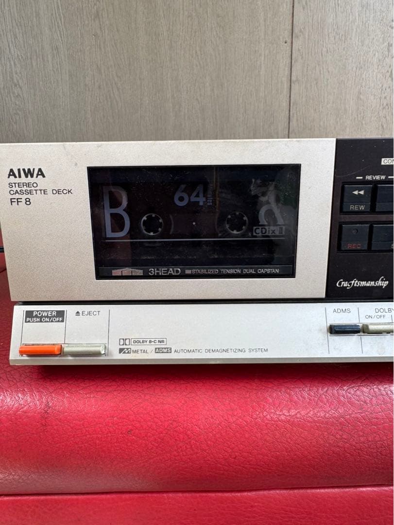 AIWA カセットデッキ FF-B
