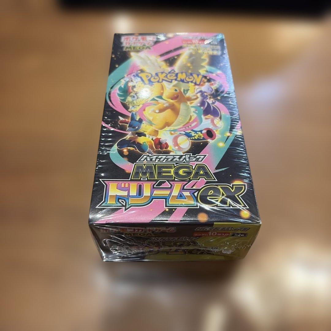 ポケモンカードゲーム MEGAドリームex 新品未開封　シュリンク付き　即日発送